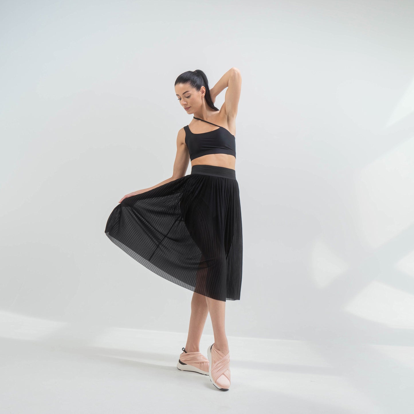 PLESSY MESH SKIRT